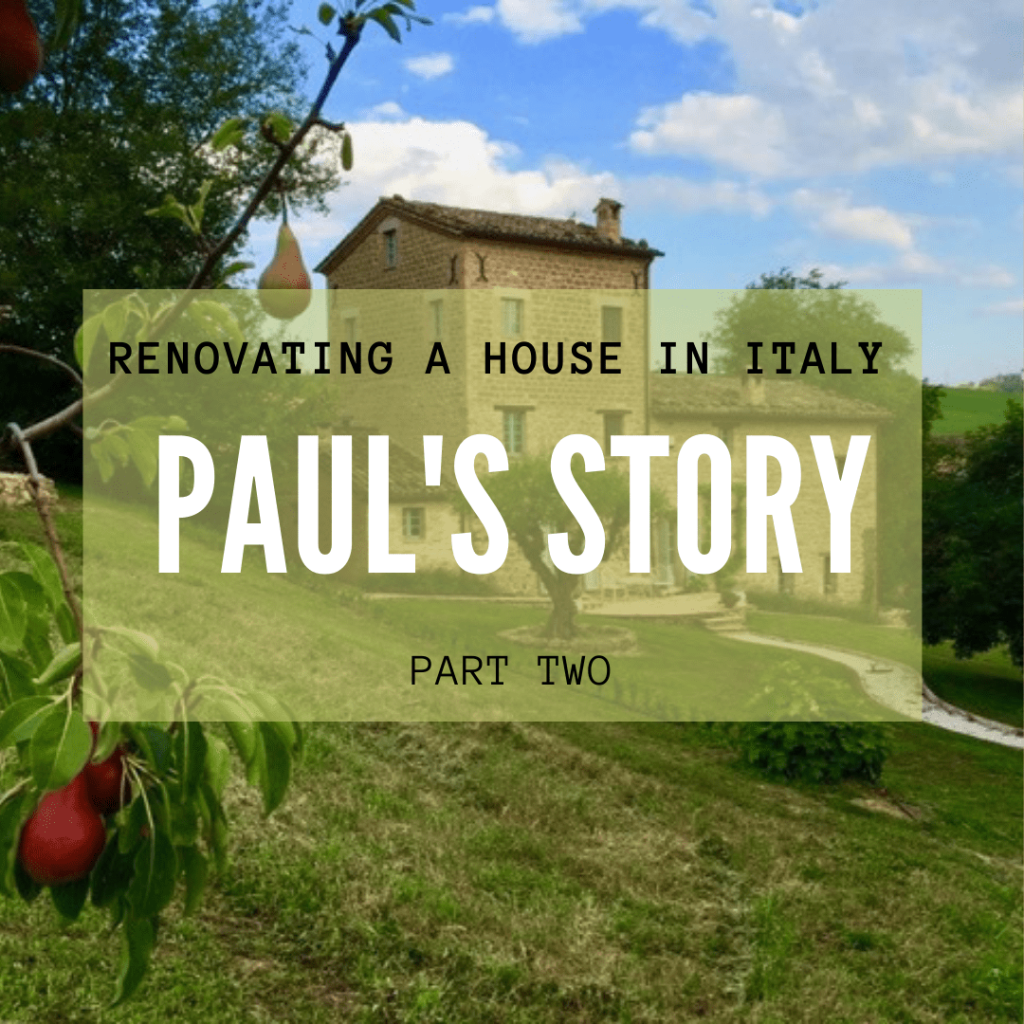 renovating a house in italy part 2