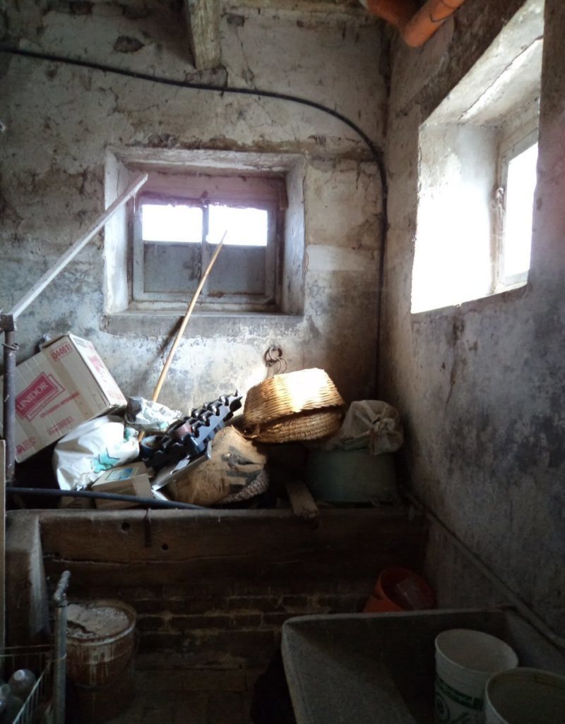 italian restoration project kitchen
