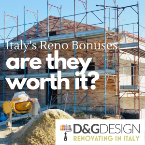 Superbonus, Ecobonus – Are Italy’s Bonuses Worth Claiming?
