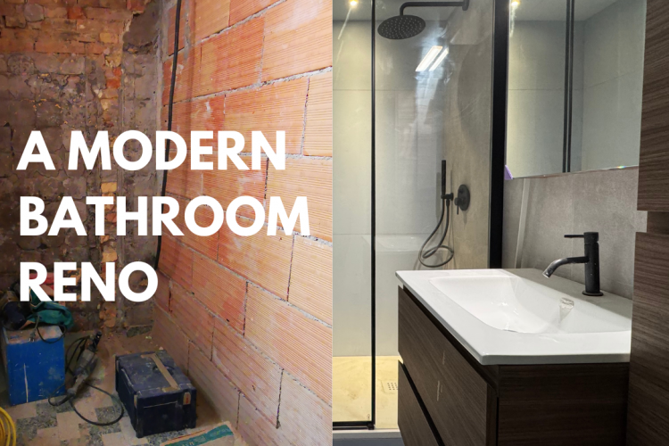 A Modern Italian Bathroom Makeover