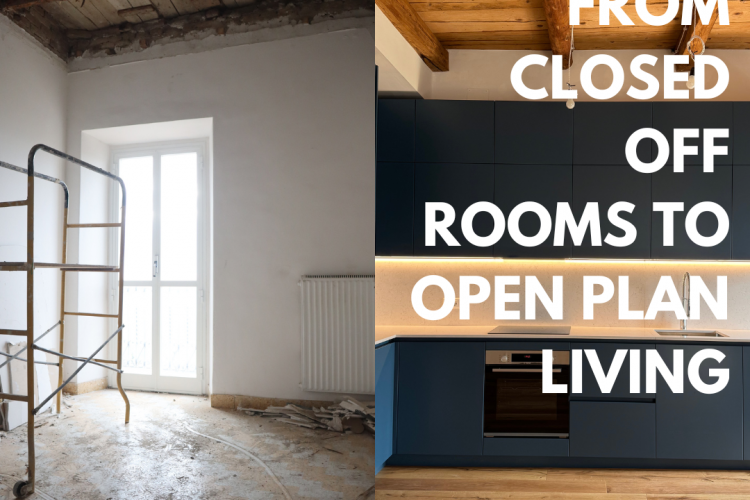 Creating an Open Plan Kitchen and Living Space in an Italian Townhouse