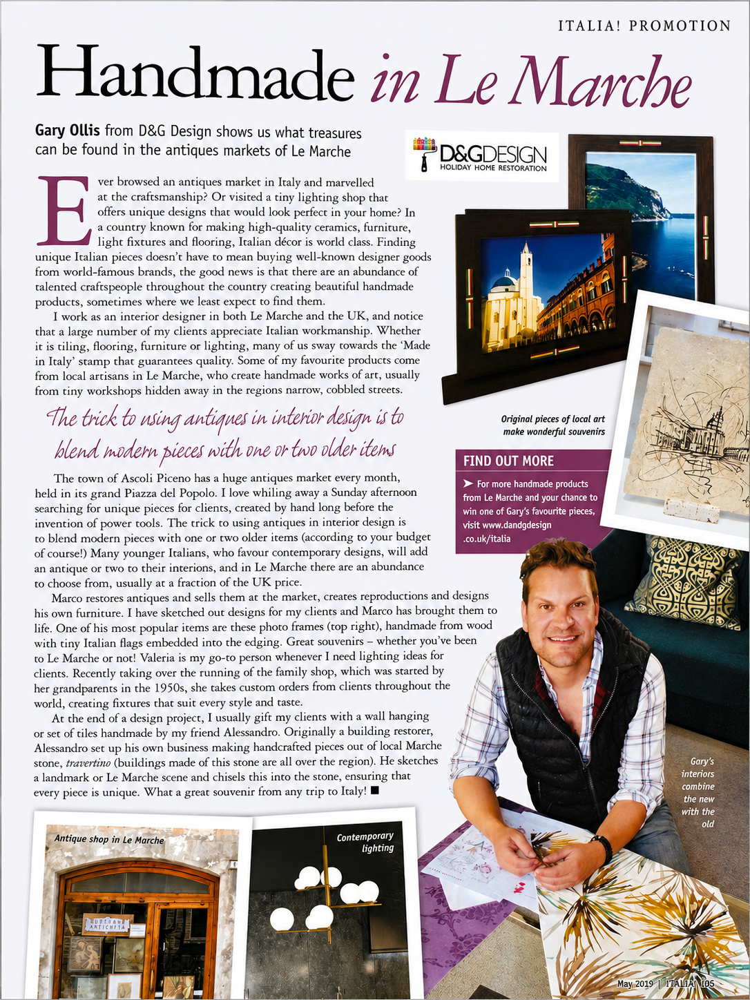 handmade in le marche italia! magazine
